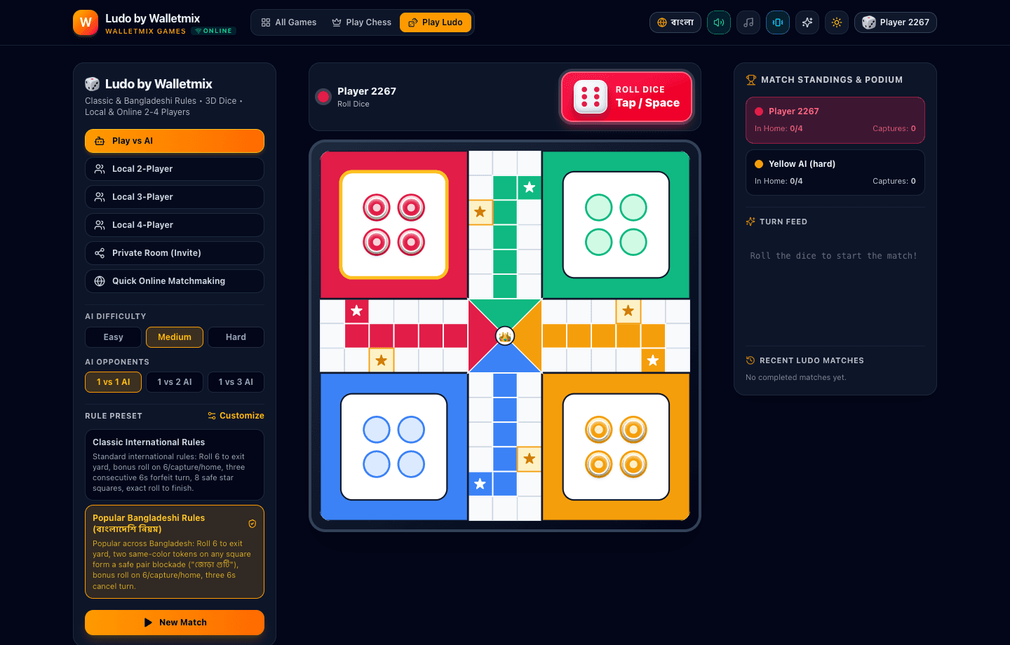 Ludo by Walletmix featured preview